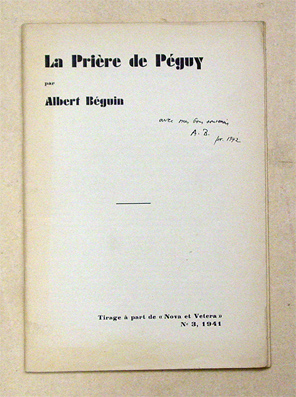 La Prière de Péguy