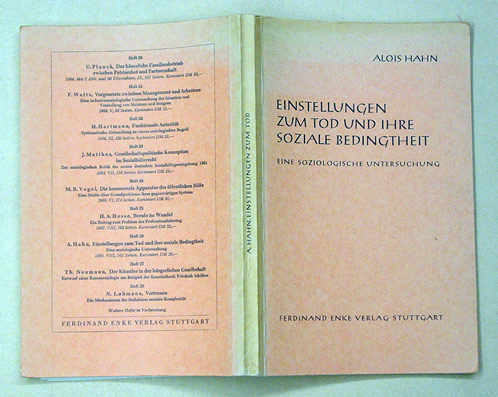 Einstellungen zum Tod und ihre soziale Bedingtheit