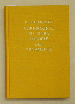 Vorbegriffe zu einer Theorie der Ornamentik