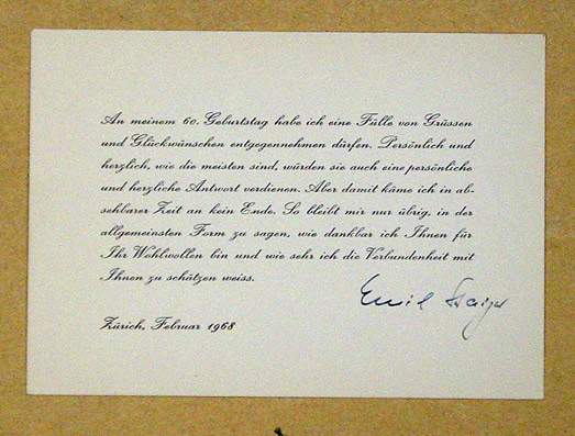 [Signierte Dankeskarte]