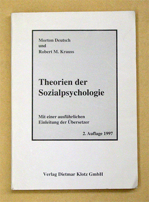 Theorien der Sozialpsychologie