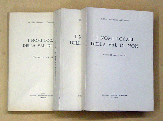 I nomi locali della Val di Non