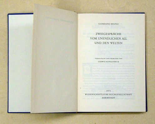 Zwiegespräche vom unendlichen All und den Welten