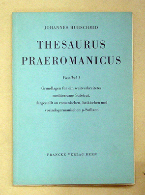 Thesaurus Praeromanicus