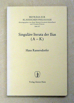 Singuläre Iterata der Ilias