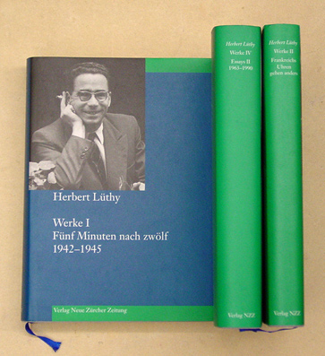 [Konvolut von 3 Bänden der Gesammelten Werke]