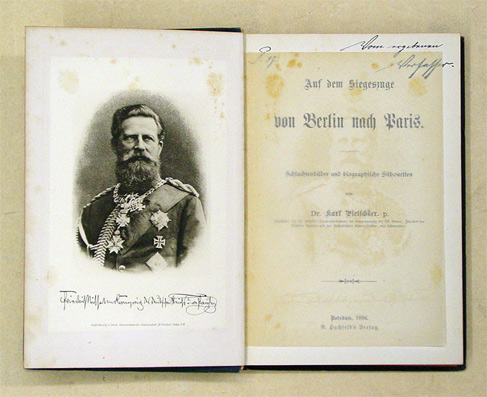 Auf dem Siegeszuge von Berlin nach Paris