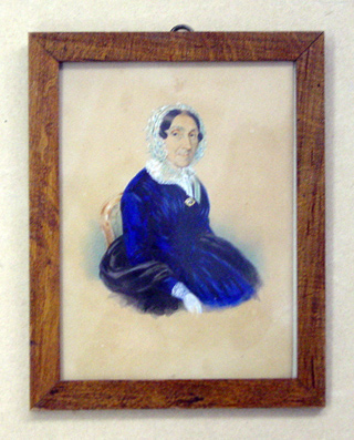 Porträt - Sitzende Dame