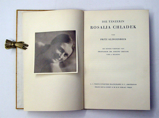 Die Tänzerin Rosalia Chladek.