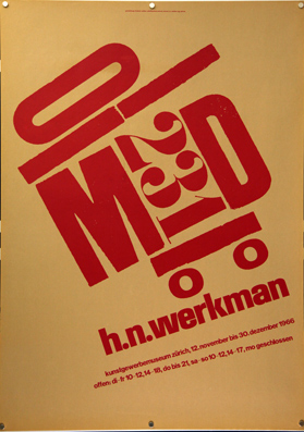 Plakat - h. n. werkman
