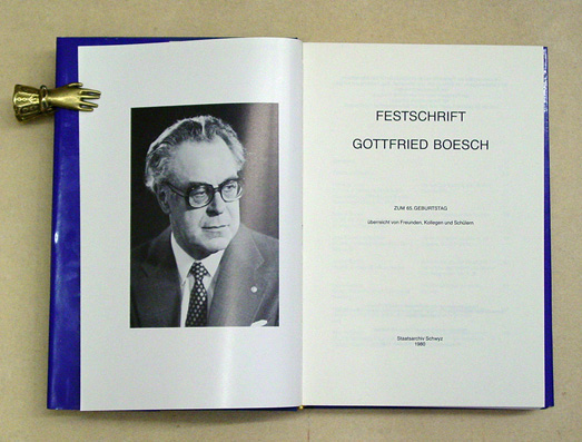 Festschrift Gottfried Boesch