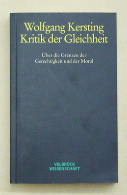 Kritik der Gleichheit