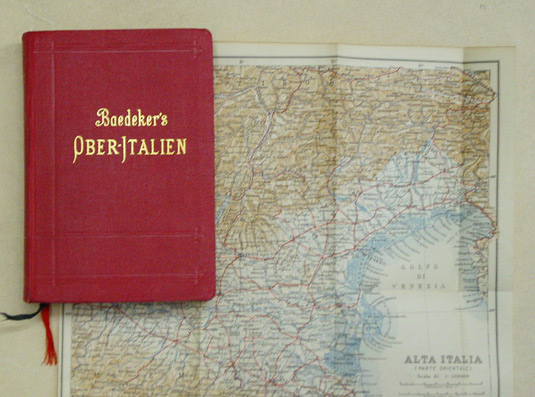 Italien. Handbuch für Reisende. 1. Teil: Ober-Italien, Ligurien, das nördliche Toskana. [Deckeltitel: Baedeker’s Ober-Italien]