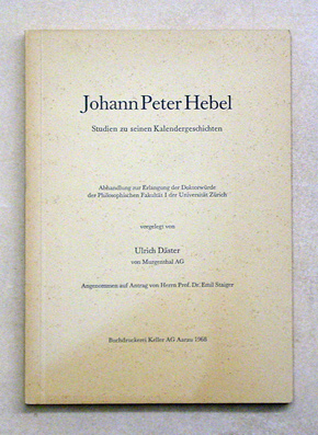 Johann Peter Hebel