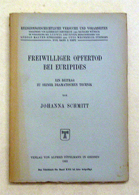Freiwilliger Opfertod bei Euripides