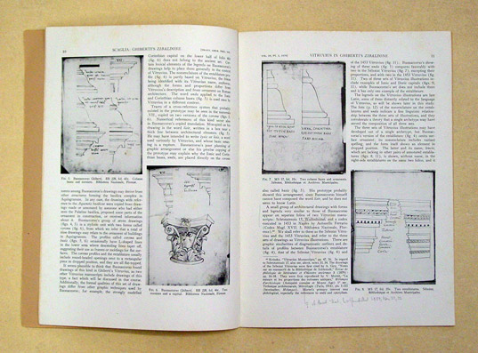 A Translation of Vitruvius and Copies of Late Antique Drawings In Buonaccorso Ghiberti’s Zibaldone