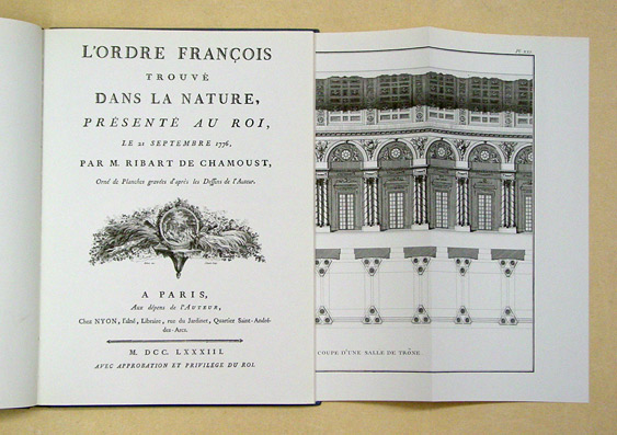 L’ordre françois trouvé dans la nature, présenté au Roi, le 21 septembre 1776