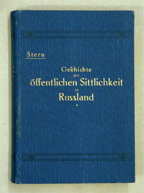Geschichte der öffentliche Sittlichkeit in Russland Bd. 1 (von 2. Bdn.)