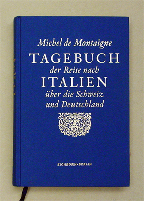 Tagebuch der Reise nach Italien über die Schweiz und Deutschland