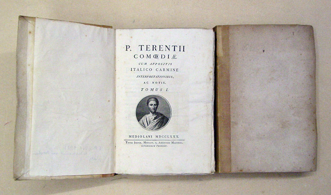 P. Terentii Comoediae cum appositis italico carmine interpretationibus. Ac Notis. (2 Bde., compl.)