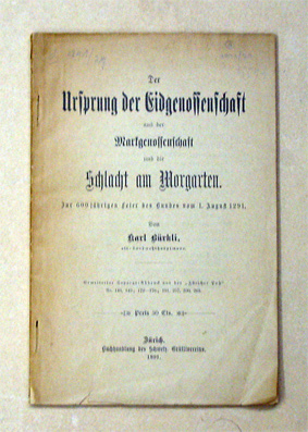 Der Ursprung der Eidgenossenschaft aus der Markgenossenschaft und die Schlacht am Morgarten