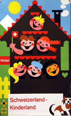 Plakat - Schweizerland Kinderland