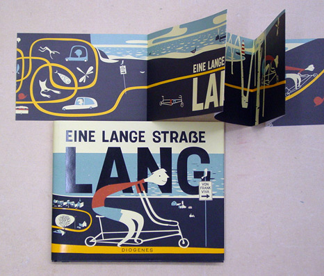 Eine lange Strasse lang