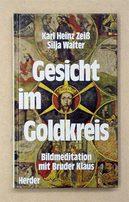 Gesicht im Goldkreis
