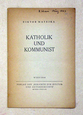 Katholik und Kommunist