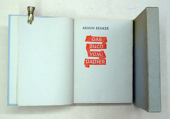 Das Buch vom Papier