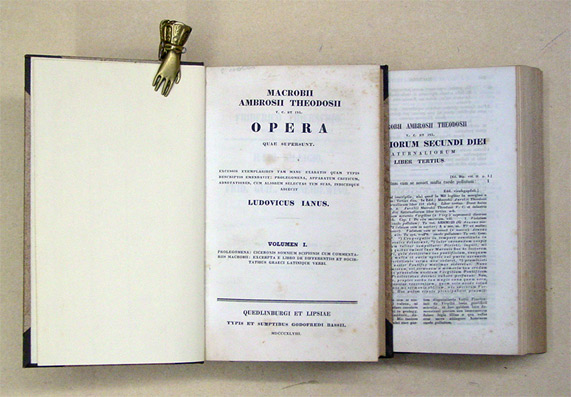 Macrobii Ambrosii Theodosii opera quae supersunt