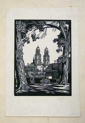 Ohne Titel - Grossmünster u. Altstadt