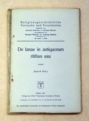De lanae in antiquorum ritibus usu