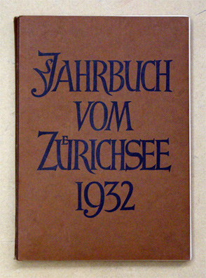Jahrbuch vom Zürichsee 1932