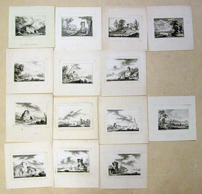 Paysage a Paris (1.re et 2.de suite)