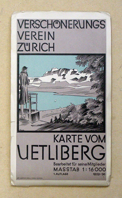 Karte vom Uetliberg