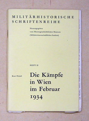 Die Kämpfe in Wien im Februar 1934
