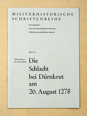 Die Schlacht bei Dürnkrut am 26. August 1278