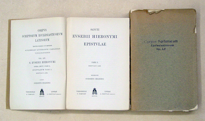 Sancti Eusebii Hieronymi Epistulae