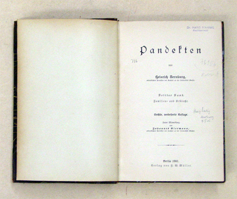 Pandekten