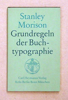 Grundregeln der Buchtypographie