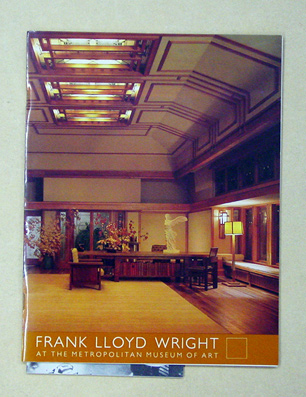 Frank Lloyd Wright. [Deckeltitel: Frank Lloyd Wright at the Metropolitan Museum of Art]