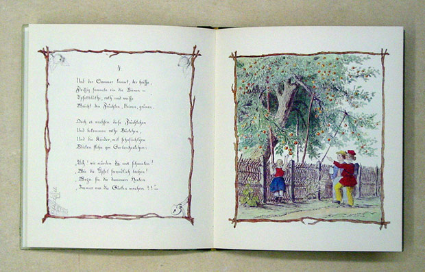 Die Tanne, die Biene und der Apfelbaum - das Ganze ein fröhlicher Weihnachttraum. [Deckeltitel: Fanny, Lell, Paul, Tui, und Ita zu Weihnacht 1865]