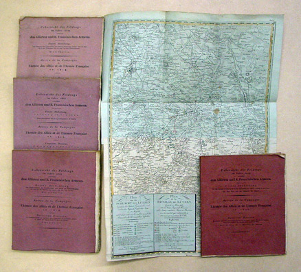 Uebersicht [Übersicht] des Feldzugs im Jahre 1813 zwischen den Alliirten und K. Französischen Armeen