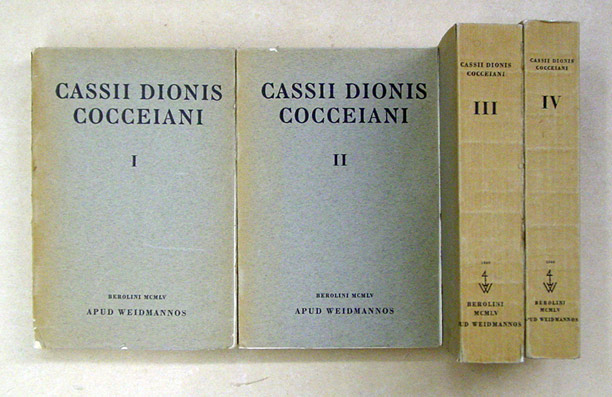 Cassii Dionis Cocceiani Historiarum Romanarum quae supersunt