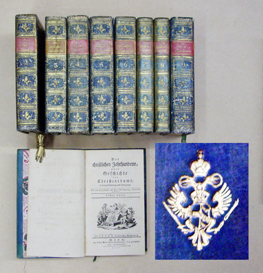Die christlichen Jahrhunderte oder die Geschichte des Christenthumes in seinem Anfange und Fortgange. Bde. 1 - 9 in 9 Bänden.