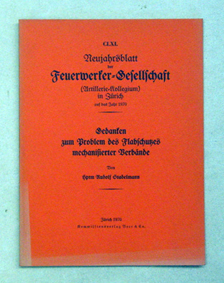 Gedanken zum Problem des Flabschutzes mechanisierter Verbände