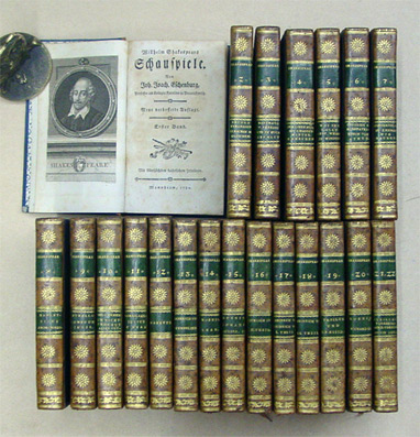 William Shakespears Schauspiele (22 Bde in 21 Bdn., compl.)