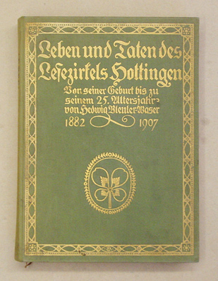 Leben und Taten des Lesezirkels Hottingen