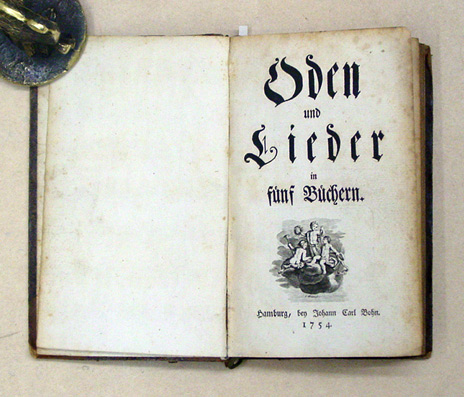 Oden und Lieder in fünf Büchern